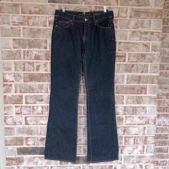 NWOT 7 For All Mankind Dark Rinse Bootcut Jeans 28 - Picture 2 of 11